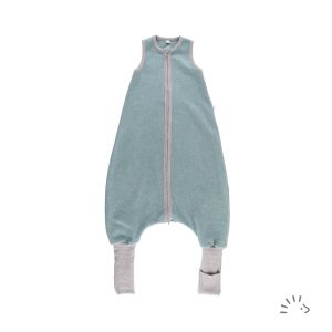 Schlafsack mit Füßen Baumwollfleece